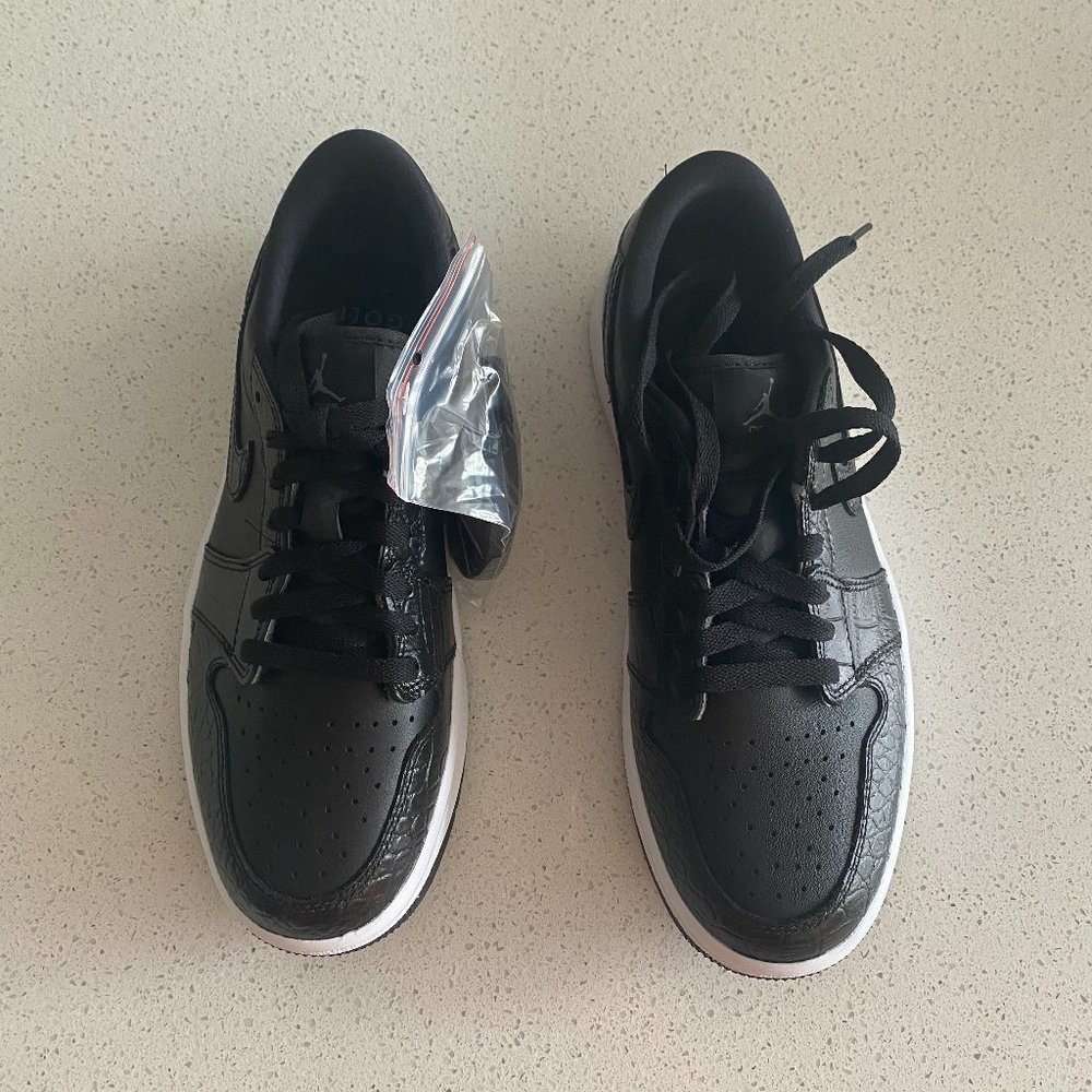 NWT Air Jordan 1 Low G Golf Shoes Black (Sz. 7 men / 8.5 women) - Picture 7 of 15